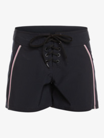 8 Womens ROXY Pro The 93 Win Board Shorts Black ERJBS03280 Roxy