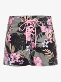8 Womens ROXY Pro The 93 Win Board Shorts Black ERJBS03283 Roxy