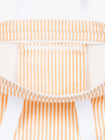 4 Strippy Beach Tote Bag Orange ERJBT03315 Roxy