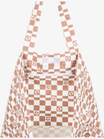 5 Anti Bad Vibes Printed - Bolsa de tela grande para Unisex Marron ERJBT03326 Roxy