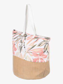 roxy, Waikiki Life - Strandtasche, BRIGHT WHITE SUBTLY SALTY MULT (wbb6) Waikiki Life - Beach Bag ERJBT03332