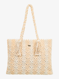 3 Womens Summer Treasure Tote Bag Yellow ERJBT03352 Roxy