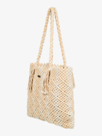 4 Womens Summer Treasure Tote Bag Yellow ERJBT03352 Roxy