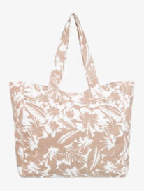 5 Womens Anti Bad Vibes Tote Bag Brown ERJBT03358 Roxy