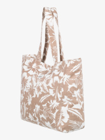 4 Womens Anti Bad Vibes Tote Bag Brown ERJBT03358 Roxy