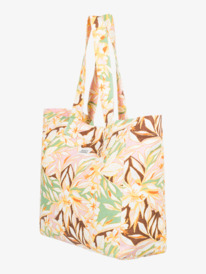 3 Womens Anti Bad Vibes Tote Bag Green ERJBT03358 Roxy