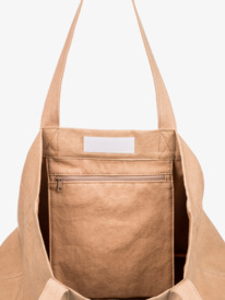 6 Womens Go For It Tote Bag Brown ERJBT03359 Roxy
