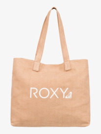 3 Womens Go For It Tote Bag Brown ERJBT03359 Roxy