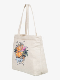 3 Womens Summer Flower Tote Bag Yellow ERJBT03360 Roxy