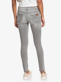 roxy, Женские скинни джинсы Stand By You Grey, GREY (slew) Stand By You Grey - Skinny Fit Jeans ERJDP03237