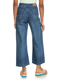 10 Womens Perfect Break Wide Leg Jeans  ERJDP03272 Roxy