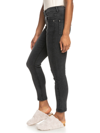 3 Night Away Black Slim Jeans Black ERJDP03275 Roxy