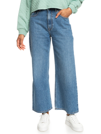 11 Surf On Cloud High - Jean ample pour Femme Bleu ERJDP03289 Roxy