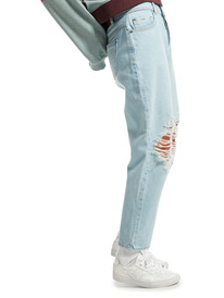 4 Fresh Way Mid - Jean straight pour Femme Bleu ERJDP03291 Roxy