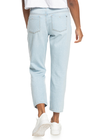 14 Fresh Way Mid - Jean straight pour Femme Bleu ERJDP03291 Roxy