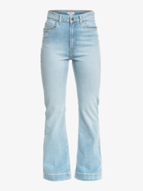 20 Final Wave High Flared Jeans Blue ERJDP03294 Roxy
