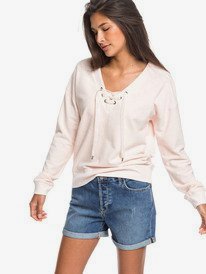 0 Green Turtle Cay - Short en denim pour Femme Bleu ERJDS03226 Roxy