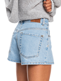 4 Call Me Back Denim Shorts Blue ERJDS03274 Roxy