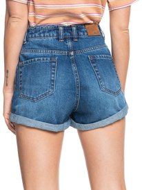roxy, Authentic Summer High 2022 - Denim Short voor Dames, VINTAGE MEDIUM BLUE (bnjw) Authentic Summer High 2022 - Denim Shorts for Women ERJDS03277