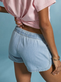 roxy, New Impossible Short En Denim Pour Femme, LIGHT BLUE (bfg0) New Impossible - Denim Shorts for Young Women ERJDS03279