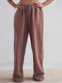 Roxy Doheny Jogger Sweatpants Brown Size S - 80% Cotton, 20% Polyester