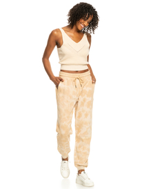 6 Fools Gold - Jogginghose für Frauen Beige ERJFB03340 Roxy