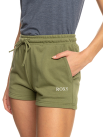 2 Surf Stoked - Short en molleton pour Femme Vert ERJFB03370 Roxy