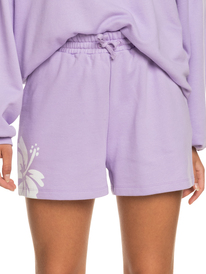 7 Surf.Kind.Kate. - Sweat-Shorts für Frauen Violett ERJFB03380 Roxy