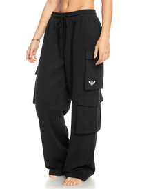 3 Kelia - Baggy Cargo-Trainingshose für Frauen Schwarz ERJFB03381 Roxy