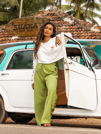 1 Miles Away Joggers Green ERJFB03390 Roxy