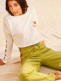 9 Miles Away Joggers Green ERJFB03390 Roxy
