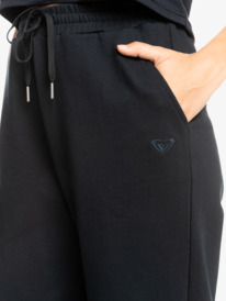 2 Ess Energy Wide Legs - Jogginghose für Frauen Schwarz ERJFB03392 Roxy