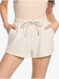 Surfing By Moonlight - Elasticated Waist Shorts for Women  ERJFB03419