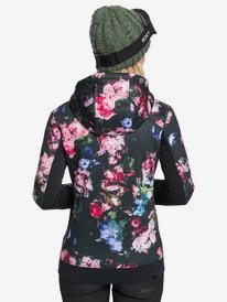 Frost Printed - Technical Zip-Up Hoodie for Women  ERJFT04212