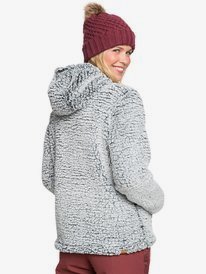 Pluma Sherpa - Technical Half-Zip Hooded Fleece for Women  ERJFT04218