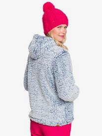 Pluma Sherpa - Technical Half-Zip Hooded Fleece for Women  ERJFT04218
