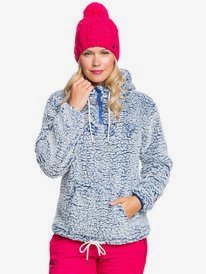 Pluma Sherpa - Technical Half-Zip Hooded Fleece for Women  ERJFT04218