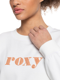 5 Женский свитшот Break Away Белый ERJFT04394 Roxy