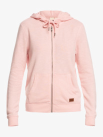 6 Perfect Wave - Sweat à capuche zippé pour Femme Rose ERJFT04421 Roxy