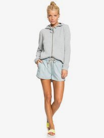 3 Perfect Wave Zip-Up Hoodie Grey ERJFT04421 Roxy