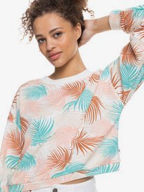 2 Off To The Beach Fleece Top White ERJFT04464 Roxy