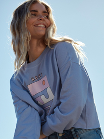 5 Next Chapter - Sweatshirt für Frauen Violett ERJFT04500 Roxy