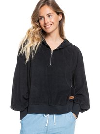 0 Time Will Tell Half-Zip Hoodie  ERJFT04512 Roxy