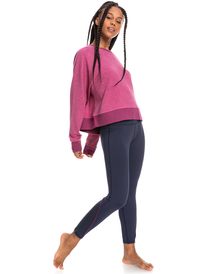 3 Womens Ain't No Sunshine Jumper Pink ERJFT04517 Roxy