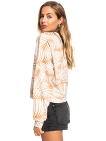 1 Off To The Beach 2022 - Sweat pour Femme Marron ERJFT04522 Roxy
