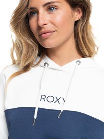 2 Keep On Moving - Sudadera con capucha para Mujer Blanco ERJFT04528 Roxy