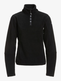 6 Sayna - Fleece mit Halbreißverschluss für Frauen Schwarz ERJFT04552 Roxy
