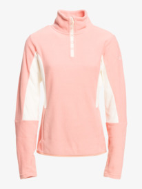 6 Sayna - Polaire demi-zip pour Femme Rose ERJFT04552 Roxy