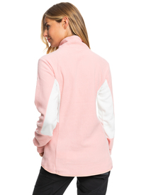 5 Sayna - Polaire demi-zip pour Femme Rose ERJFT04552 Roxy