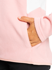 3 Sayna - Polaire demi-zip pour Femme Rose ERJFT04552 Roxy